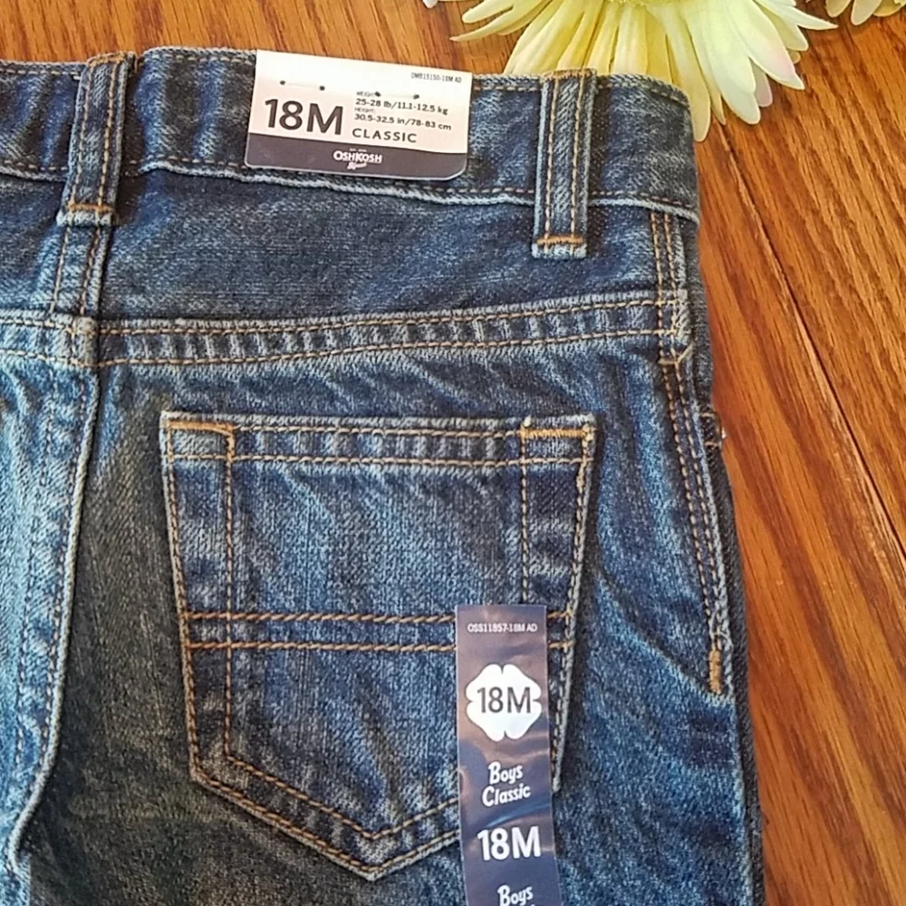 NWT OshKosh Jeans - 18 Months